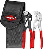 KNIPEX Mini-Zangenset in Werkzeuggürteltasche 1 x 87 01 125, 1 x 86 03 125 160 mm, 00 20 72 V04
