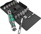 Wera 05004284001 8009 Zyklop Pocket Set 3, Knarren-Satz, 27-teilig